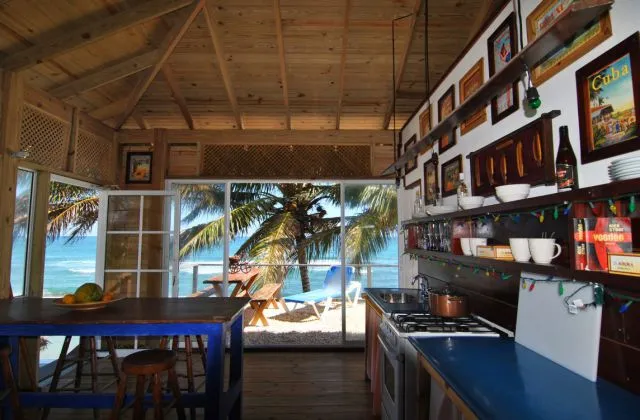 Beach Hostel Cabarete cocina